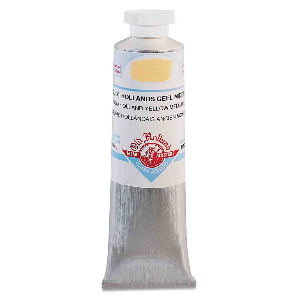 New Masters - Acrylic Tube 60ml Old Holland Yellow Medium