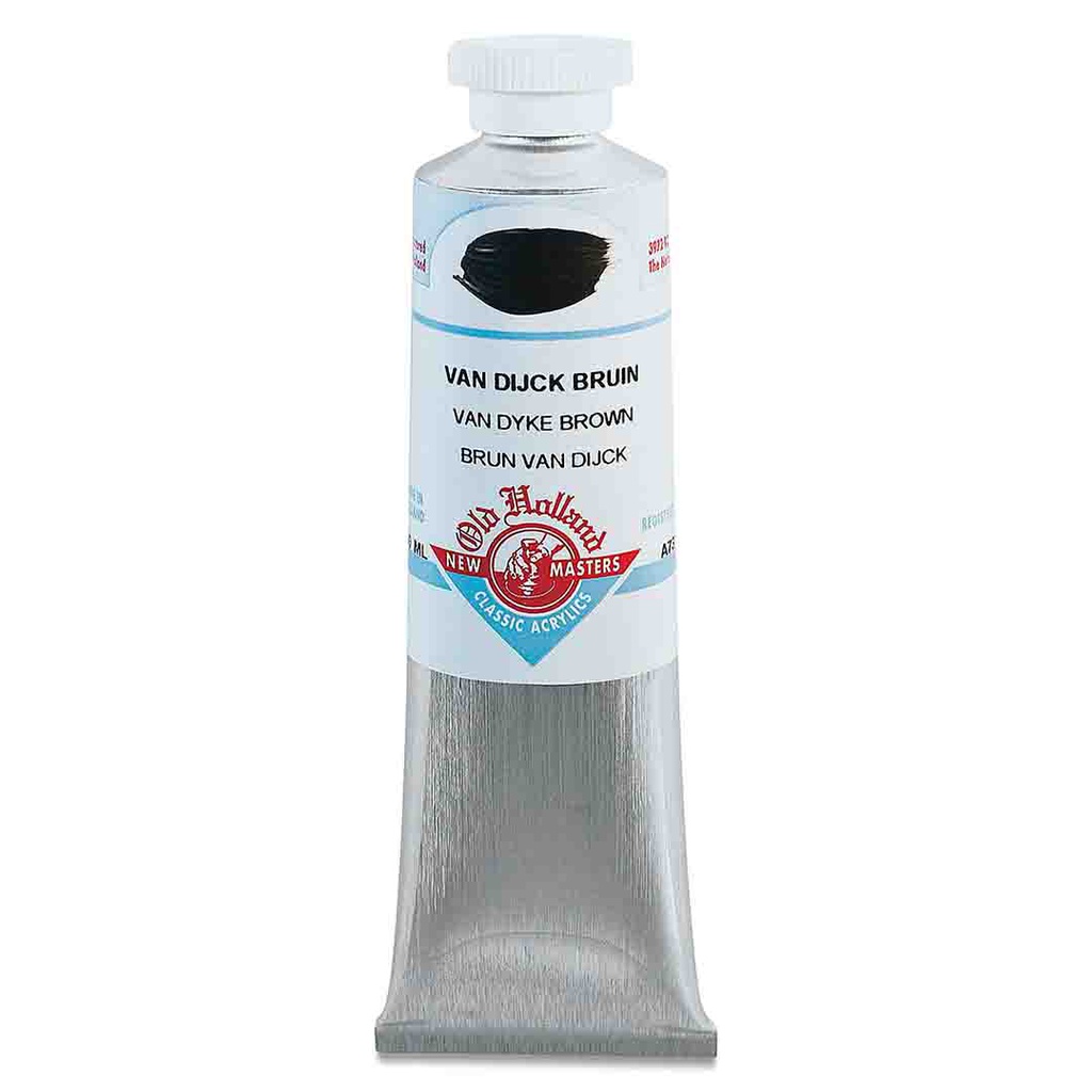 New Masters - Acrylic Tube 60ml Van Dyck Brown