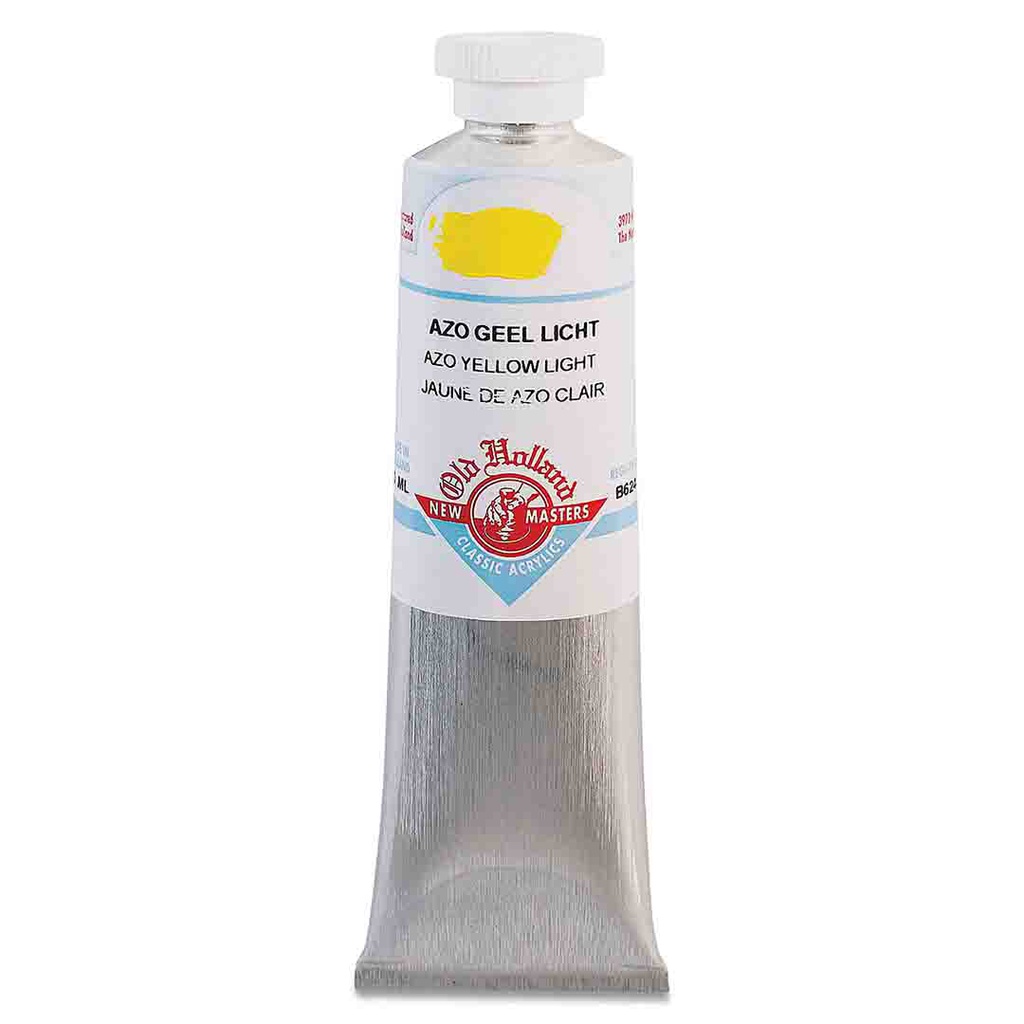 New Masters - Acrylic Tube 60ml Azo Yellow Light