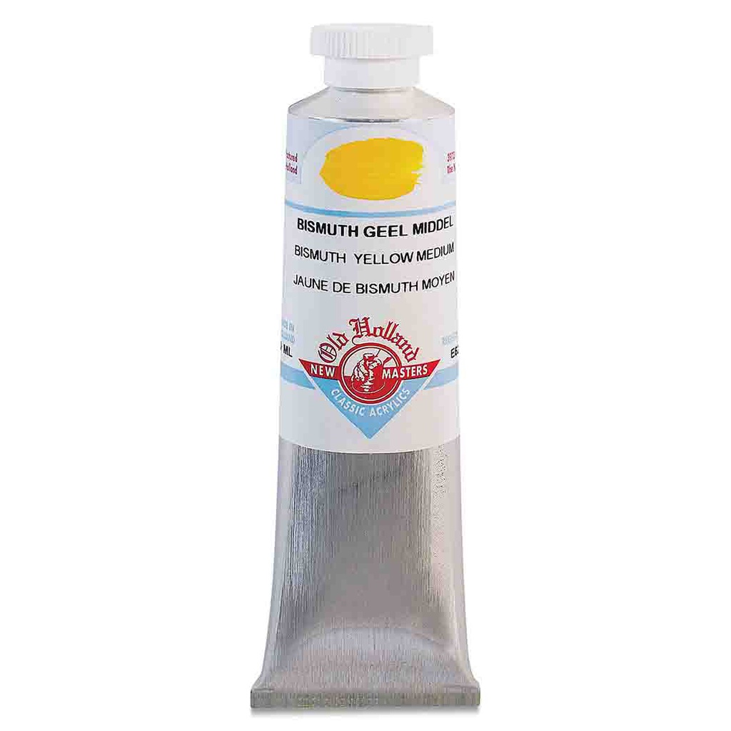 New Masters - Acrylic Tube 60ml Bismuth Yellow Medium