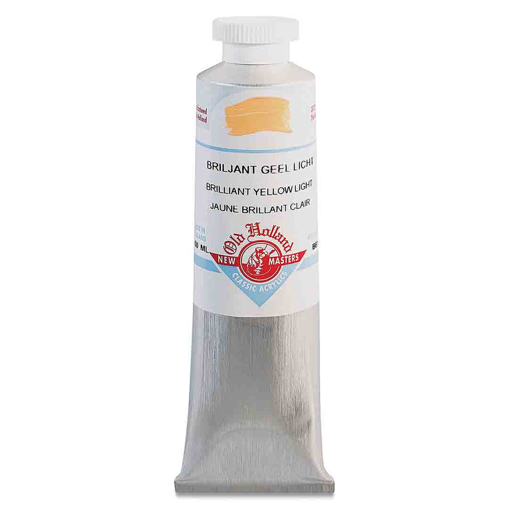 New Masters - Acrylic Tube 60ml Brilliant Yellow Light