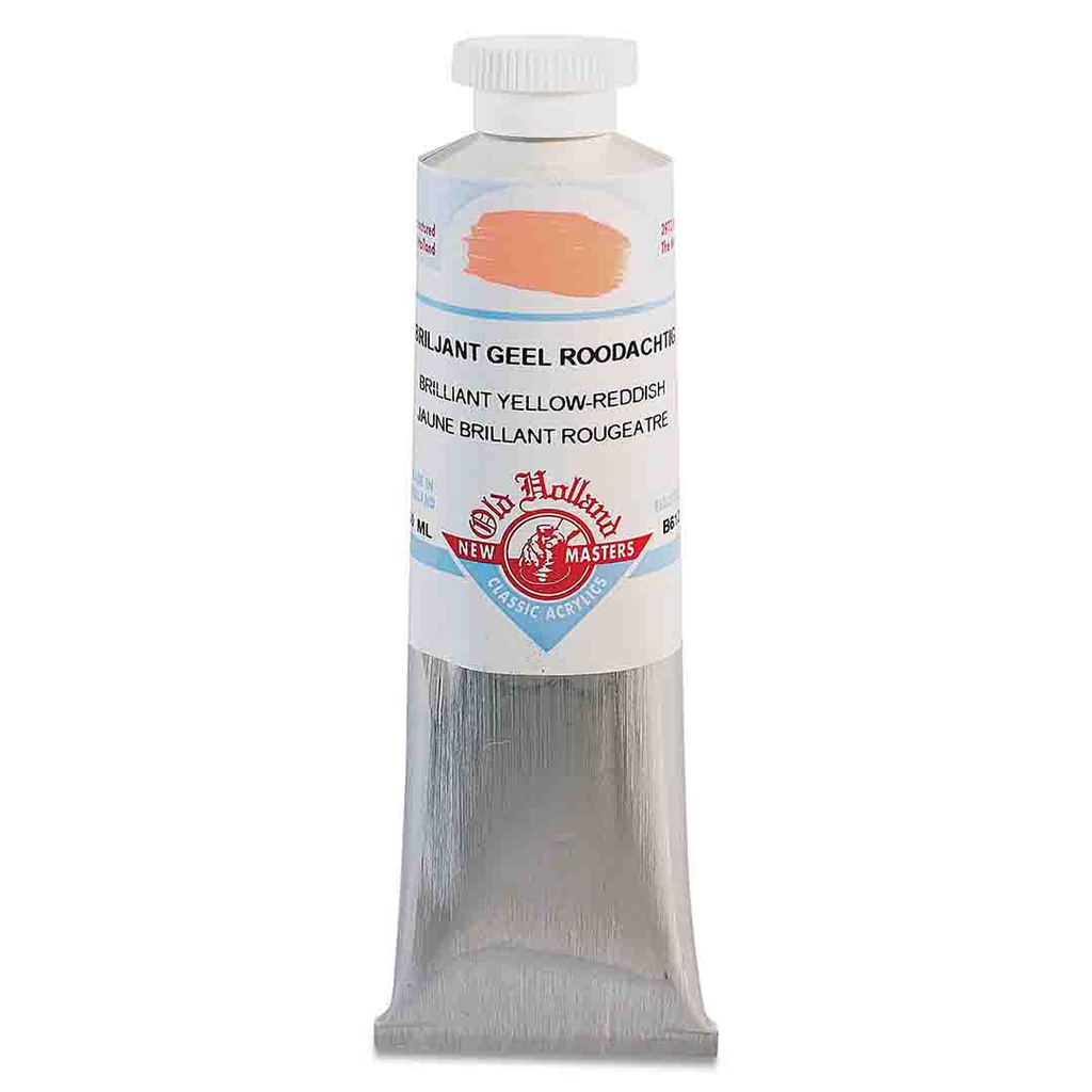 New Masters - Acrylic Tube 60ml Brilliant Yellow Reddish