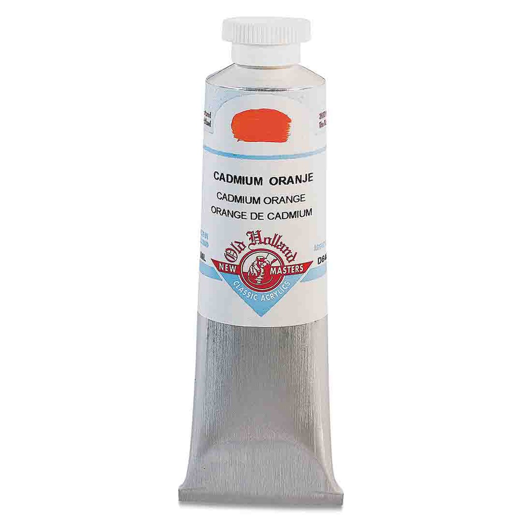 New Masters - Acrylic Tube 60ml Cadmium Orange