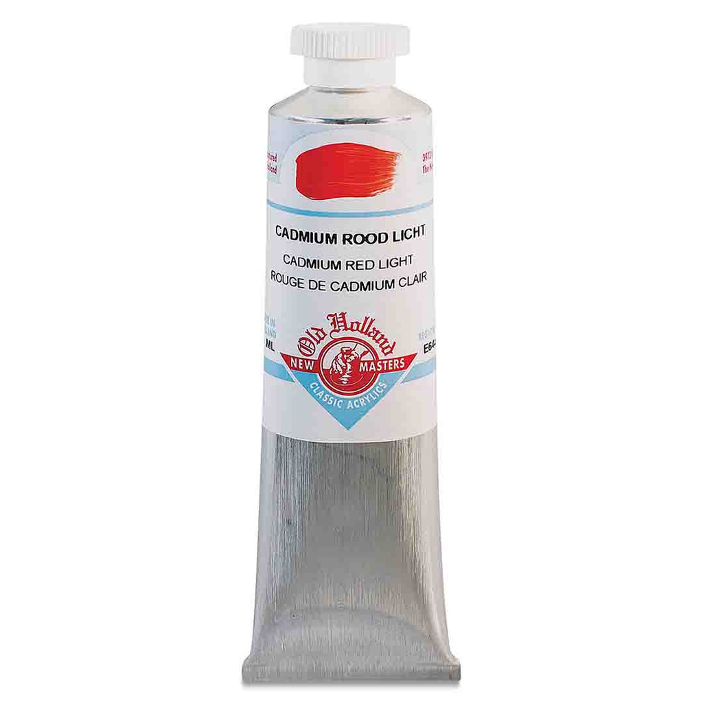 New Masters - Acrylic Tube 60ml Cadmium Red Light