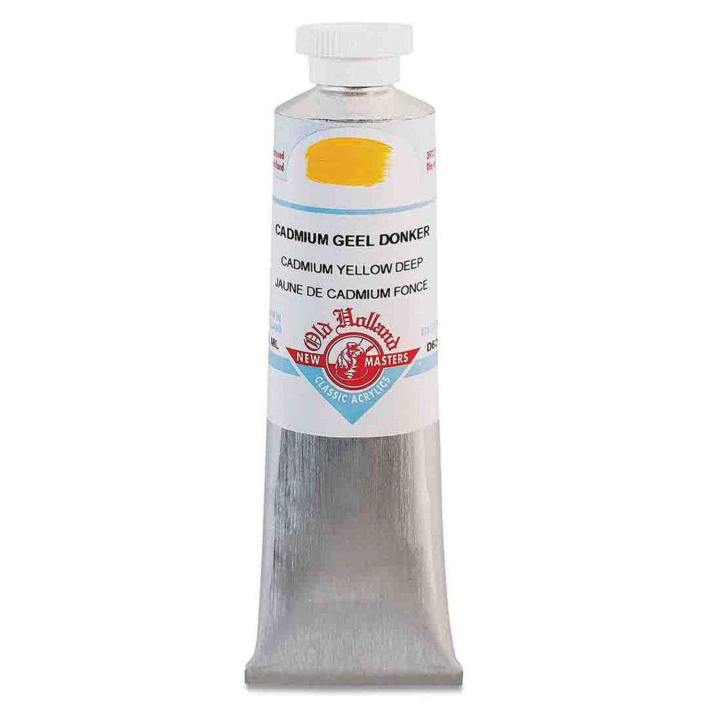 New Masters - Acrylic Tube 60ml Cadmium Yellow Deep