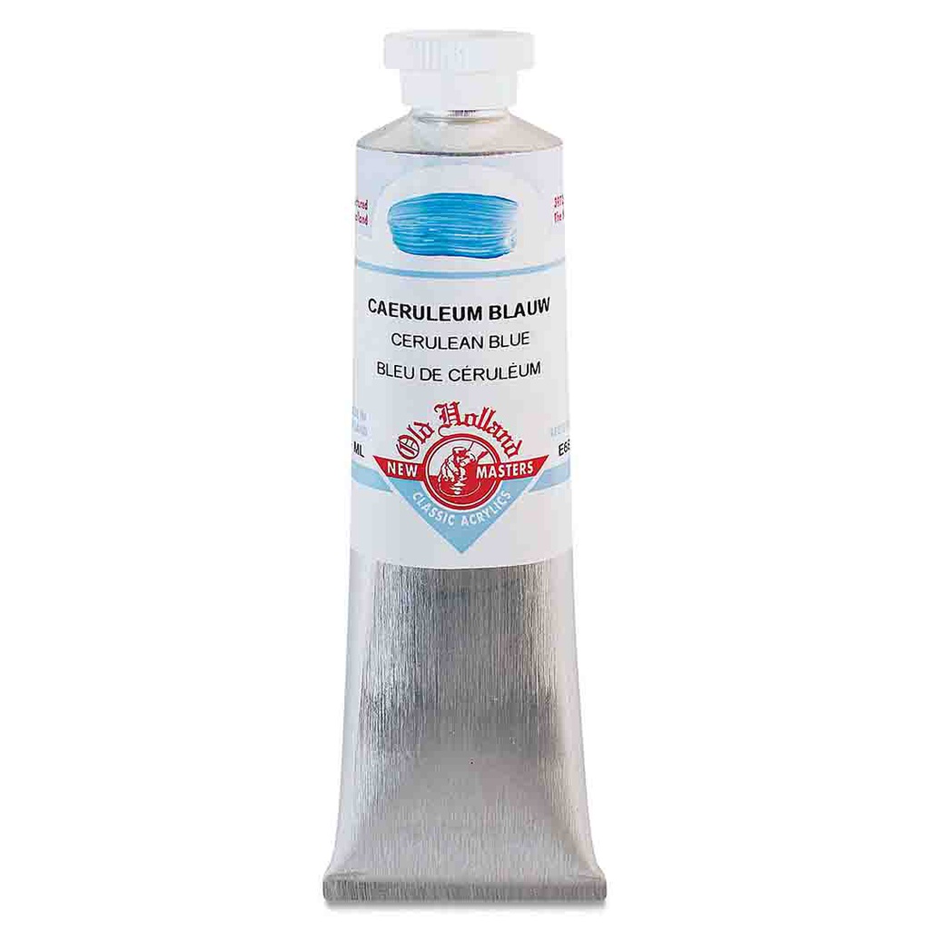 New Masters - Acrylic Tube 60ml Cerulean Blue