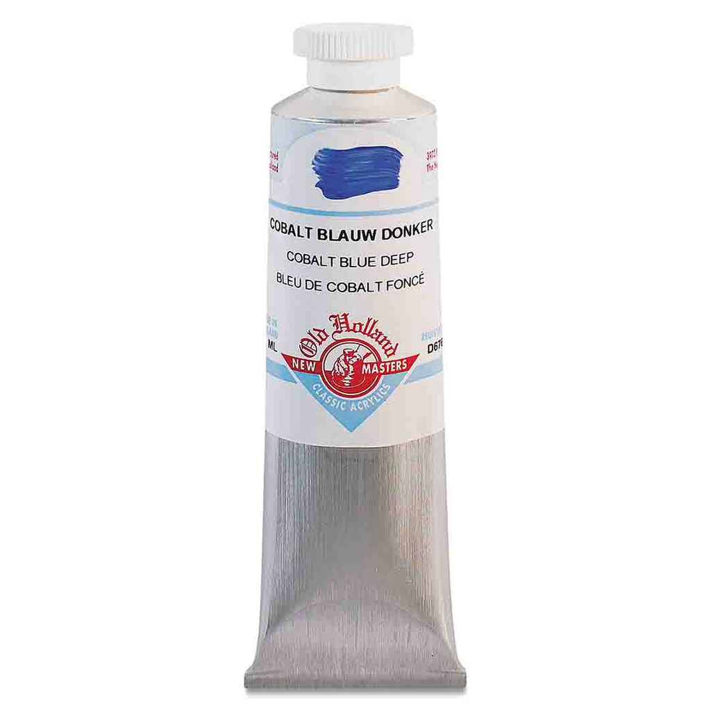 New Masters - Acrylic Tube 60ml Cobalt Blue Deep