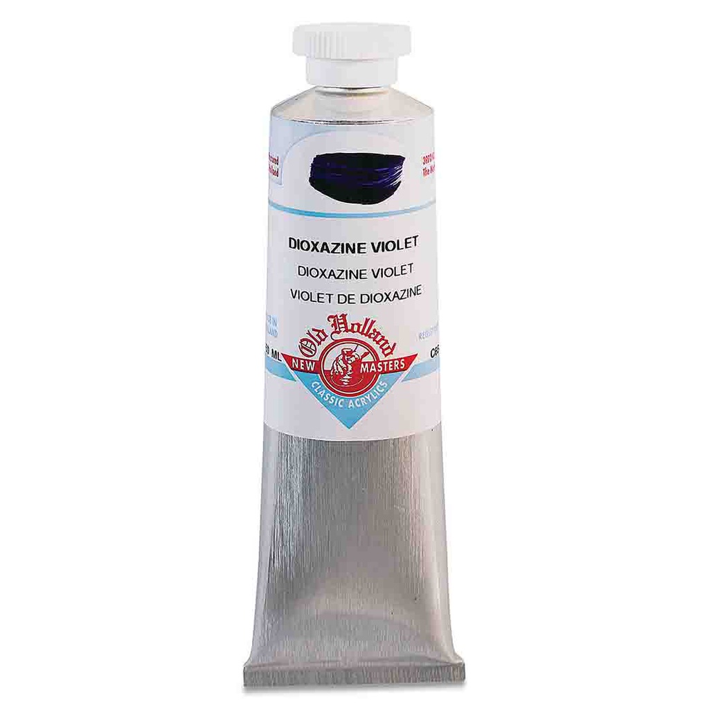 New Masters - Acrylic Tube 60ml Dioxazine Violet