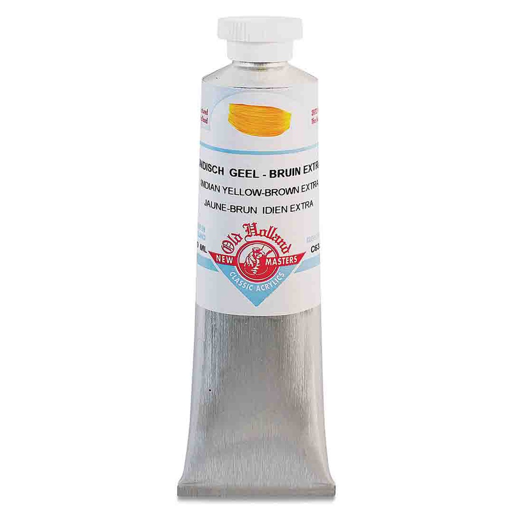 New Masters - Acrylic Tube 60ml Indian Yellow-Brown Extra