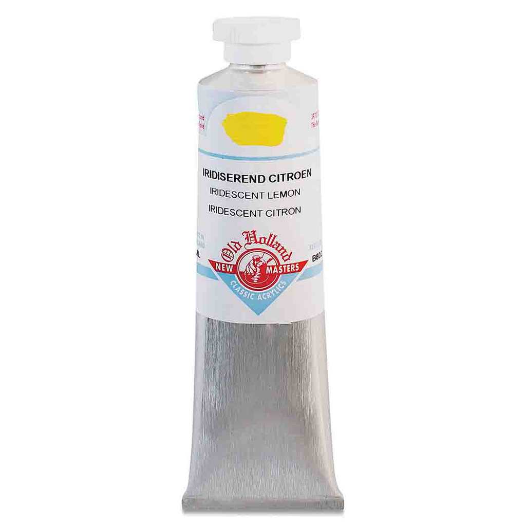 New Masters - Acrylic Tube 60ml Iridescent Lemon
