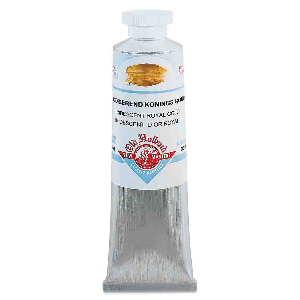 New Masters - Acrylic Tube 60ml Iridescent Royal Gold