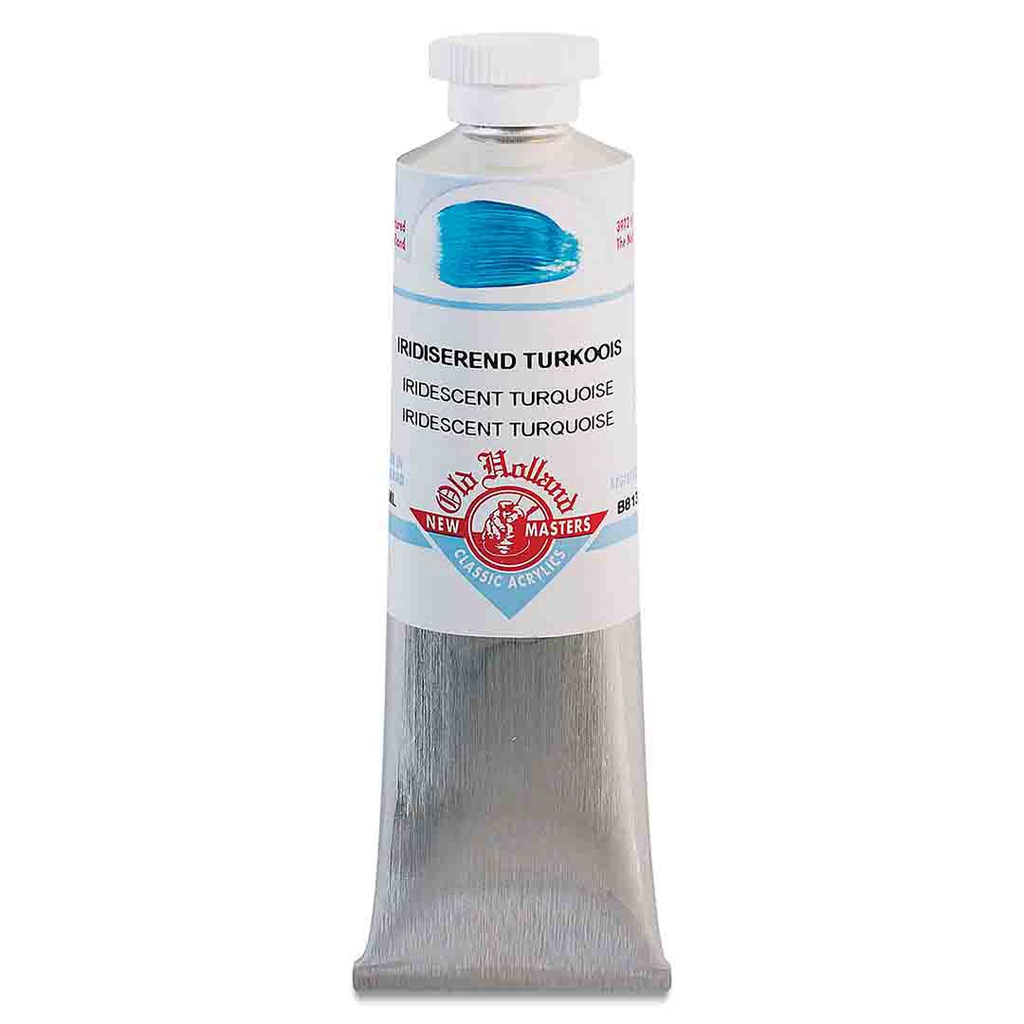 New Masters - Acrylic Tube 60ml Iridescent Turquoise