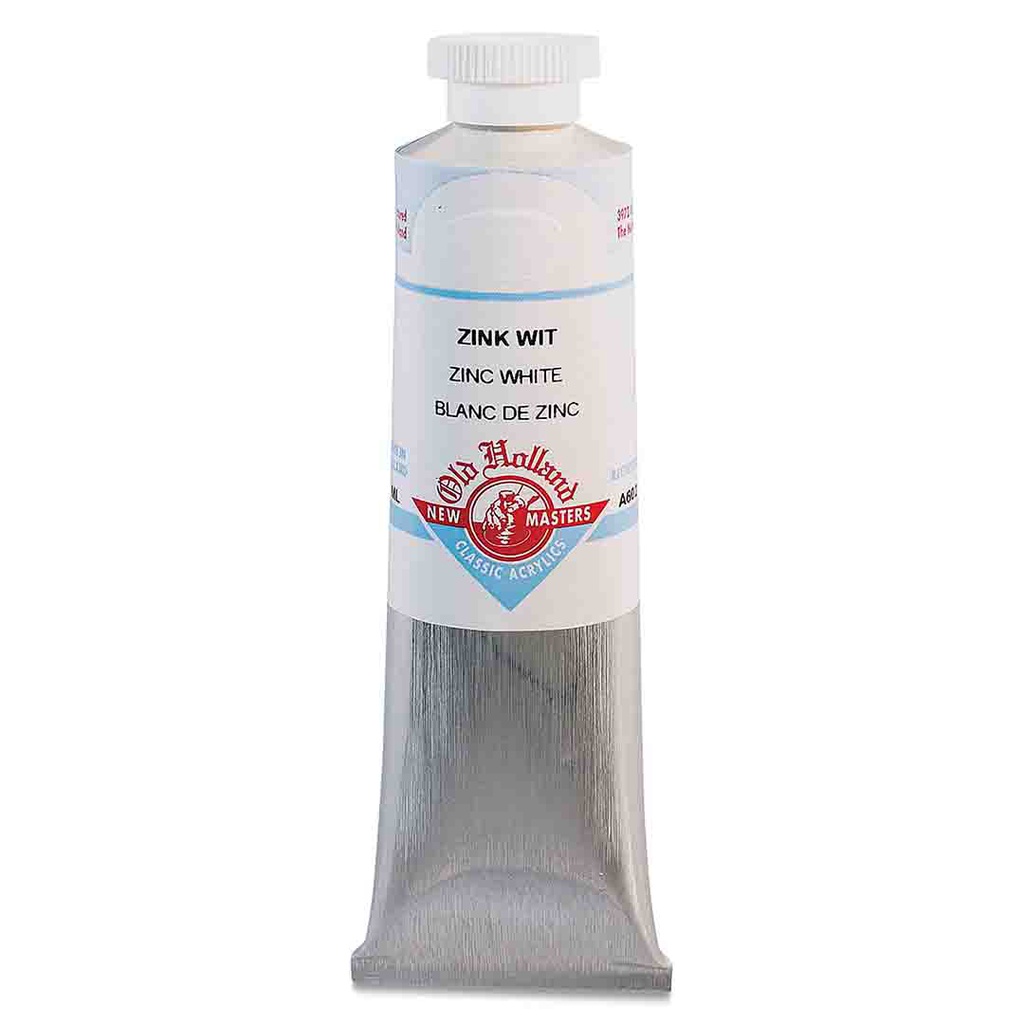 New Masters - Acrylic Tube 60ml Zinc White