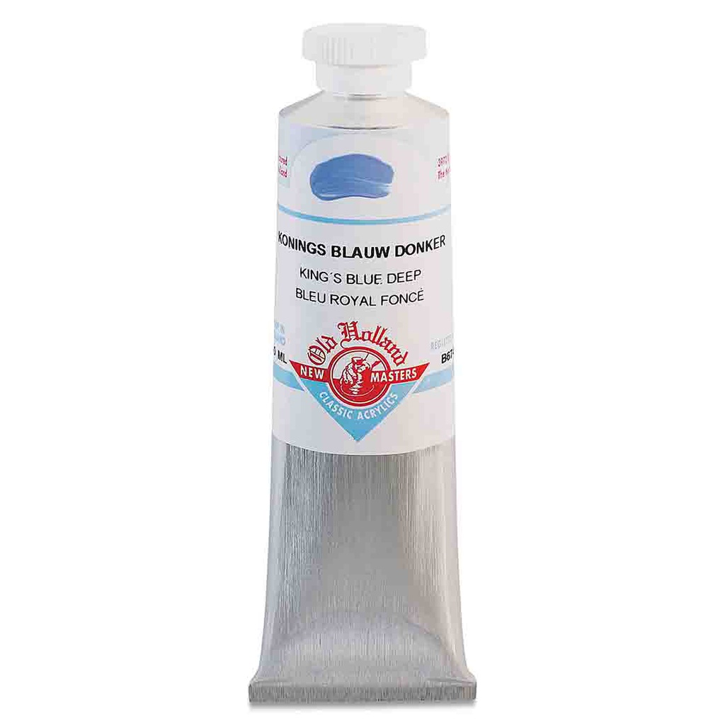 New Masters - Acrylic Tube 60ml King's Blue Deep