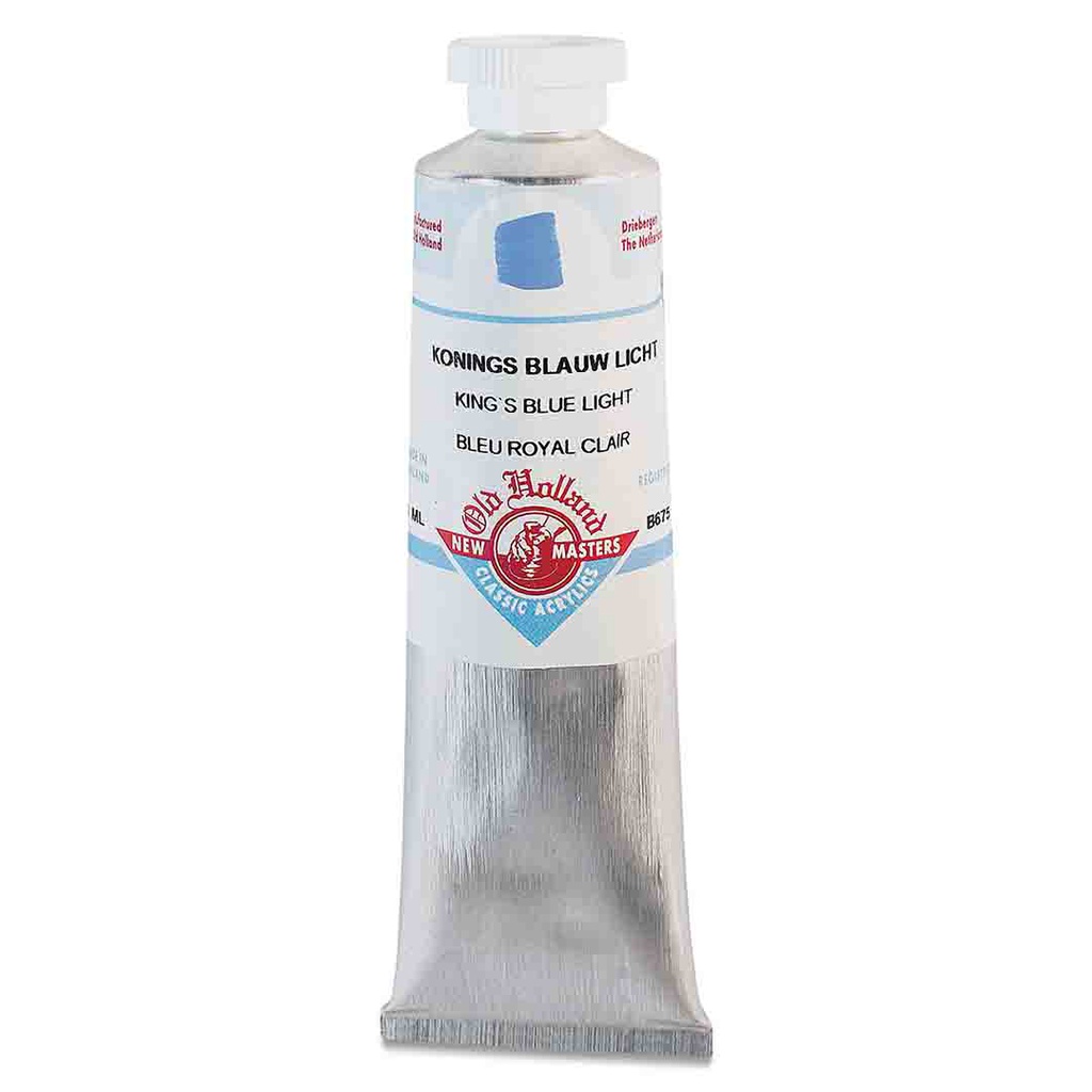 New Masters - Acrylic Tube 60ml King's Blue Light