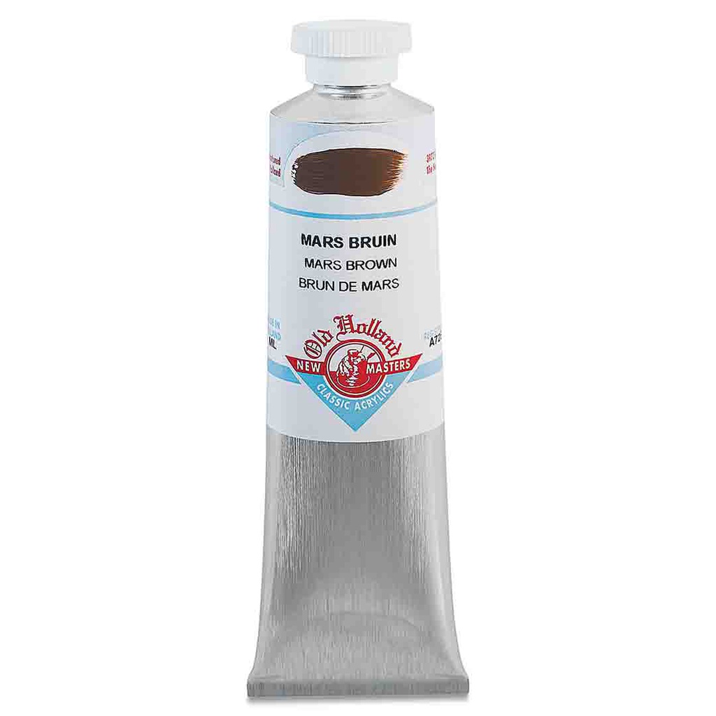 New Masters - Acrylic Tube 60ml Mars Brown