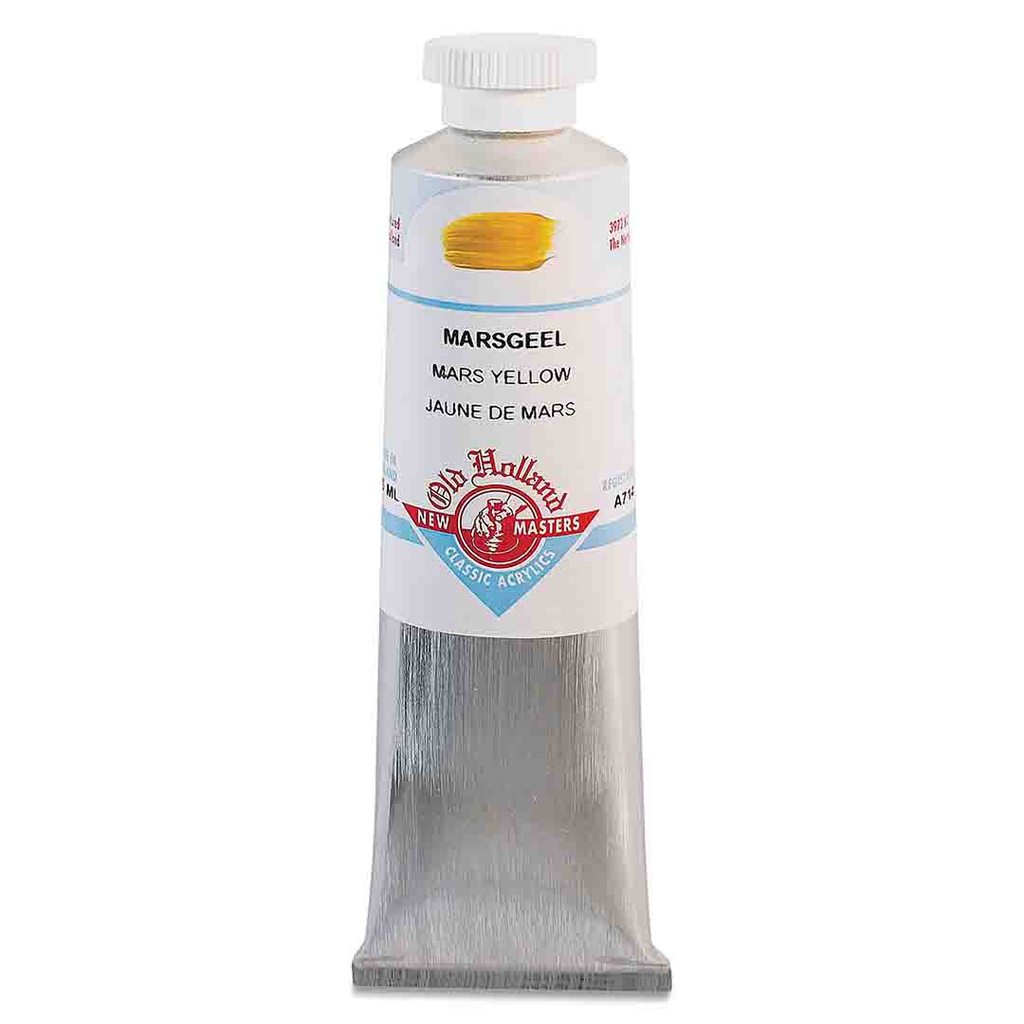 New Masters - Acrylic Tube 60ml Mars Yellow