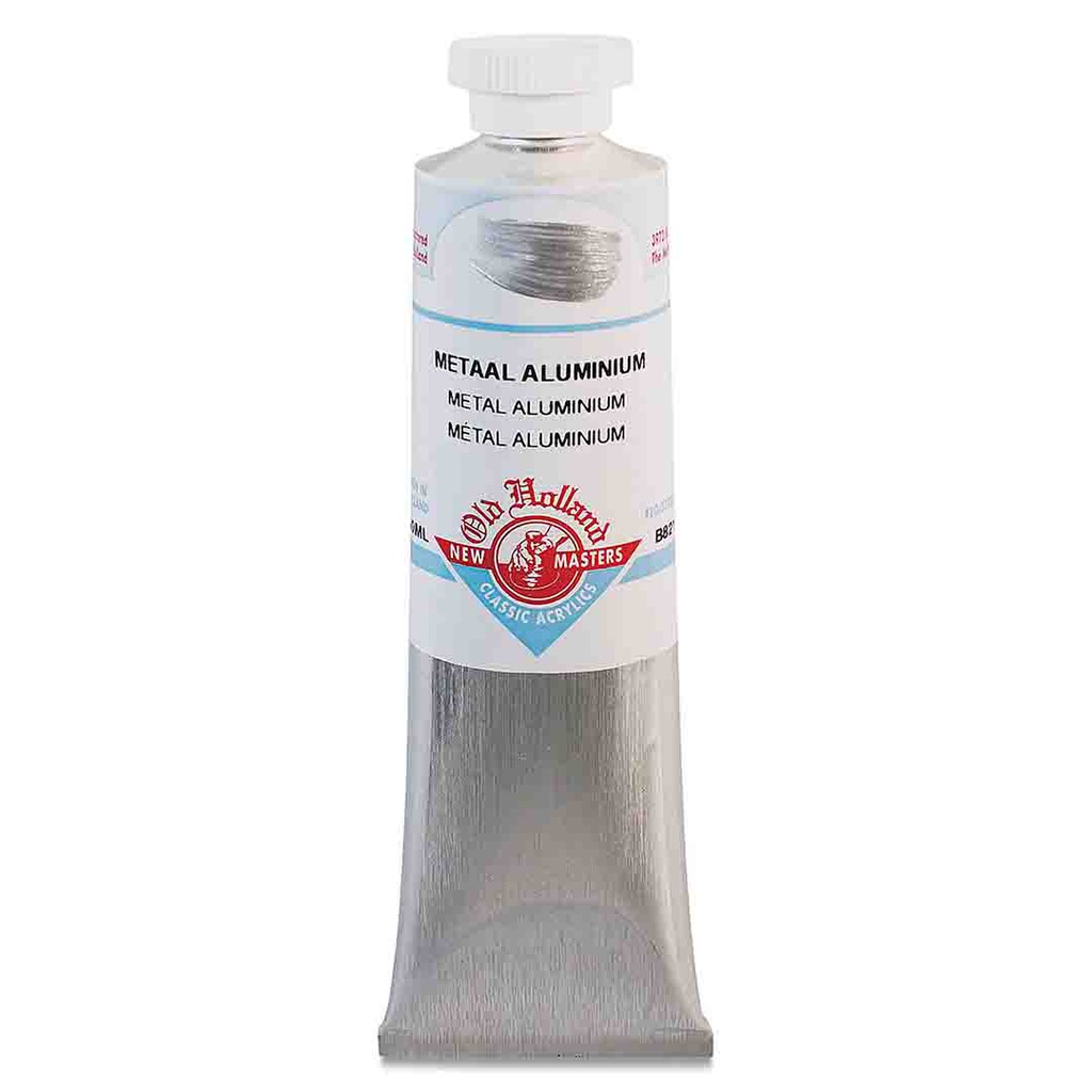 New Masters - Acrylic Tube 60ml Metal Aluminium