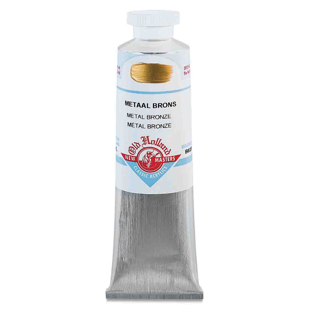 New Masters - Acrylic Tube 60ml Metal Bronze