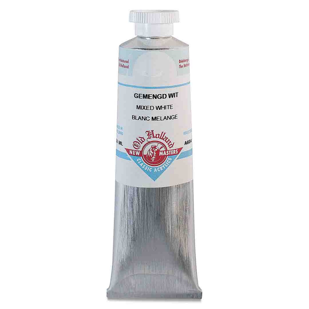 New Masters - Acrylic Tube 60ml Mixed White