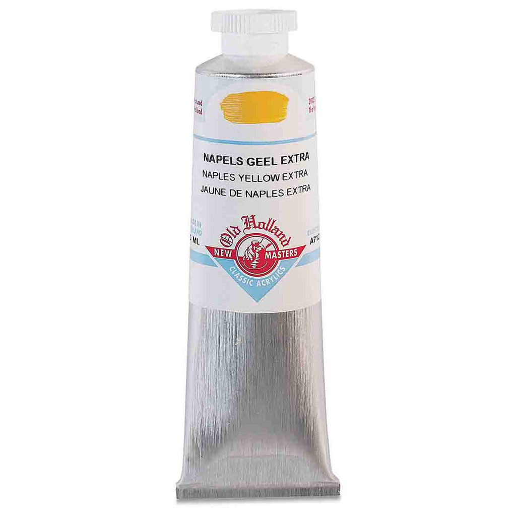 New Masters - Acrylic Tube 60ml Naples Yellow Extra
