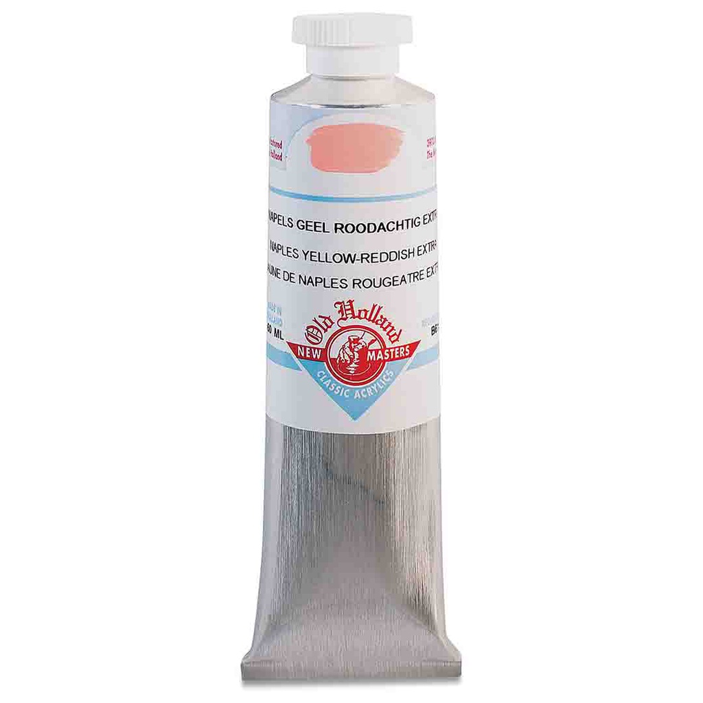 New Masters - Acrylic Tube 60ml Naples Yellow Reddish Extra