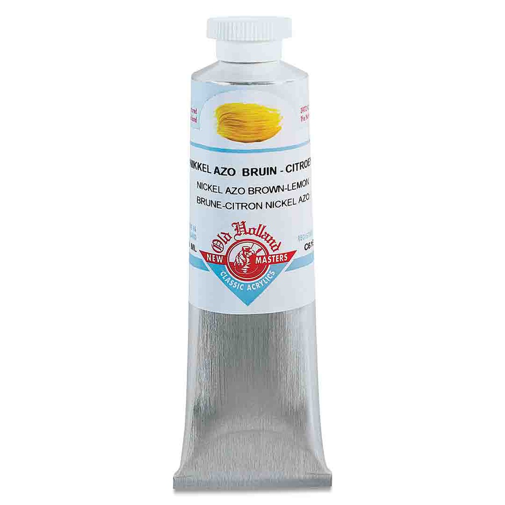 New Masters - Acrylic Tube 60ml Nickel Azo Brown-Lemon