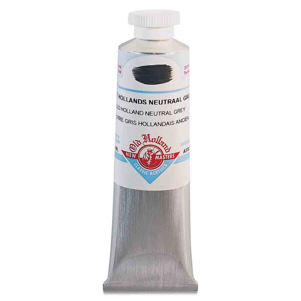 New Masters - Acrylic Tube 60ml Old Holland Neutral Grey