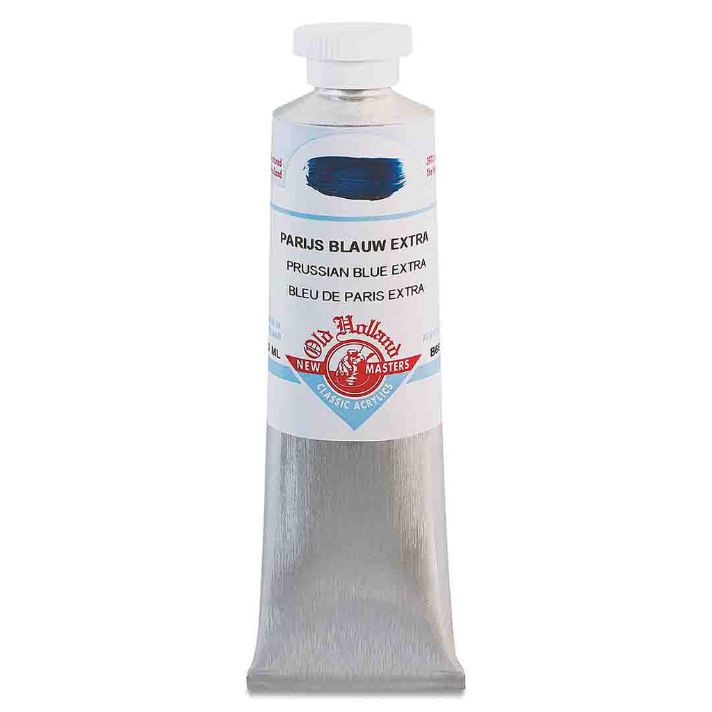New Masters - Acrylic Tube 60ml Prussian Blue Extra
