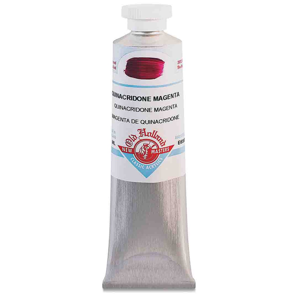 New Masters - Acrylic Tube 60ml Quinacridone Magenta