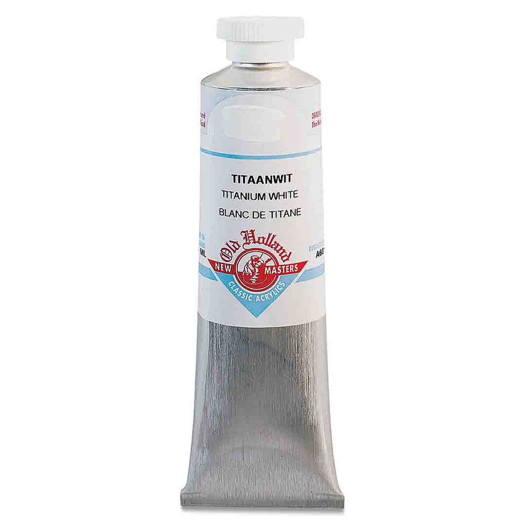New Masters - Acrylic Tube 60ml Titanium White