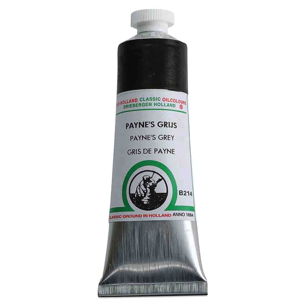 Old Holland - Oil Colour Tube 40ml Payne's Grey