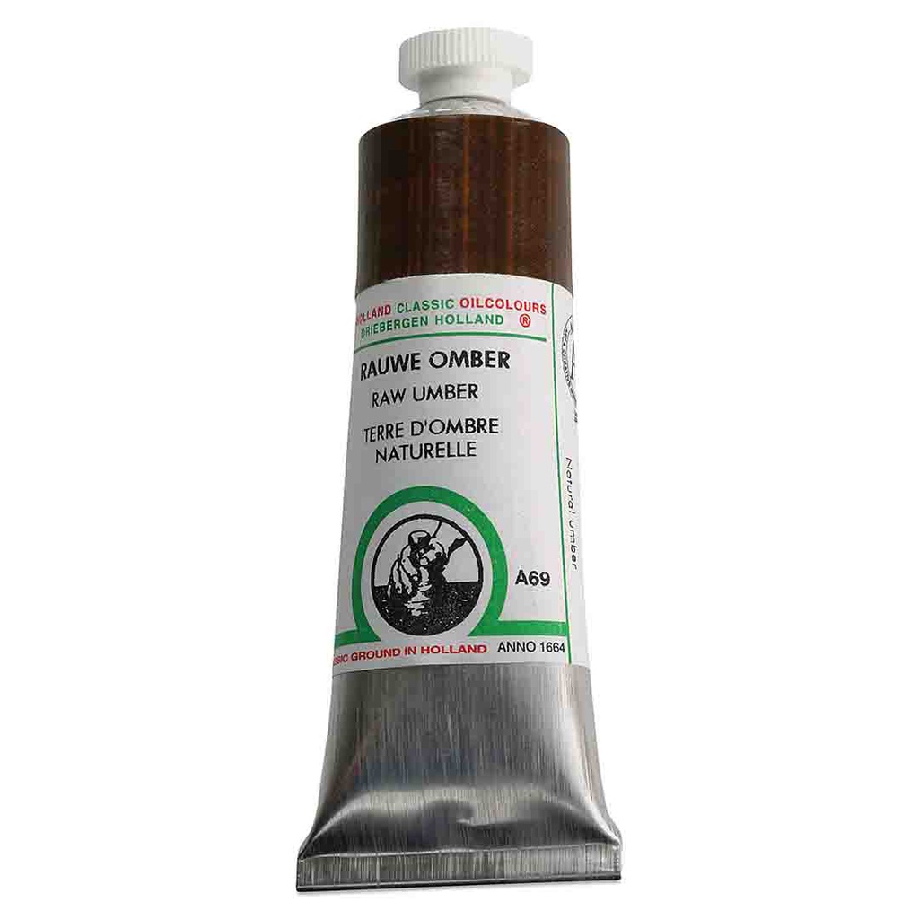 Old Holland - Oil Colour Tube 40ml Raw Umber