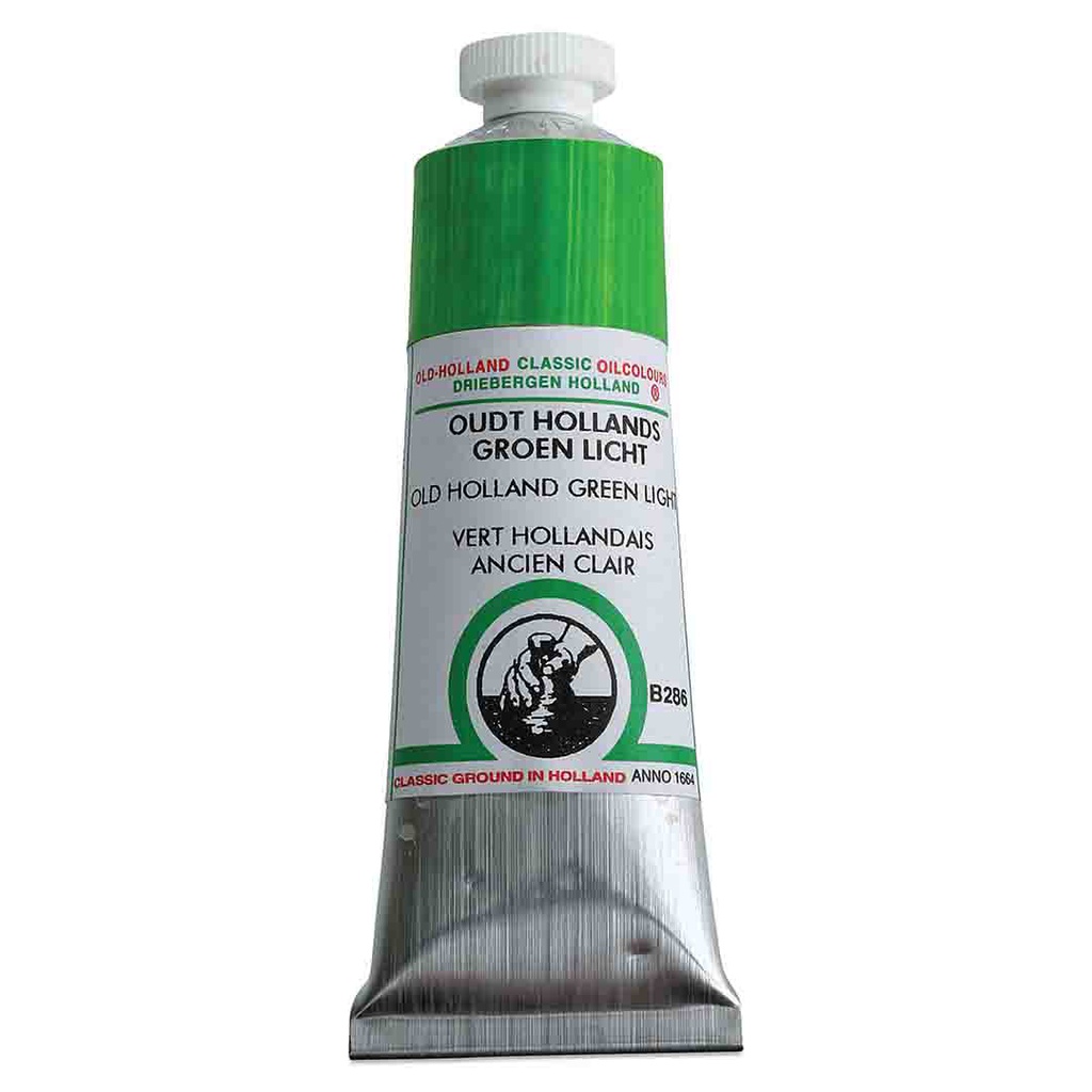 Old Holland - Oil Colour Tube 40ml Old Holland Green Light