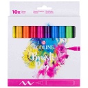 ECOLINE BRUSHPEN X10 PRIM.CB