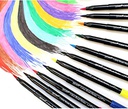 MM Colouring Brush Markers 12pc