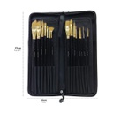 MM Studio Brush Set in Easel Wallet 15pc