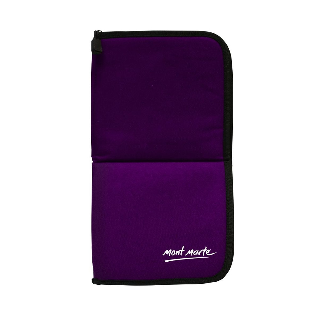 MM Zippered Brush Wallet