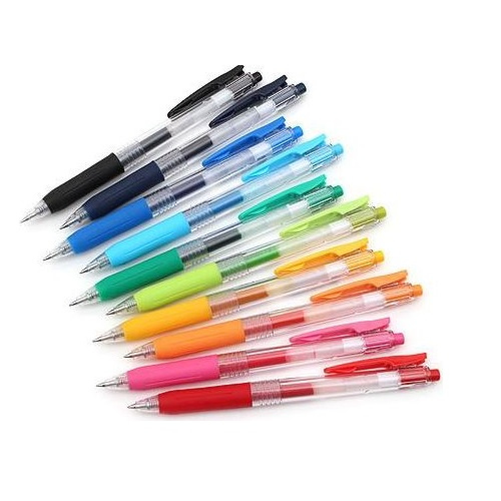 طقم أقلام زيبرا ضغاط فلومستر 10 الون0.7 SARASA CLIP