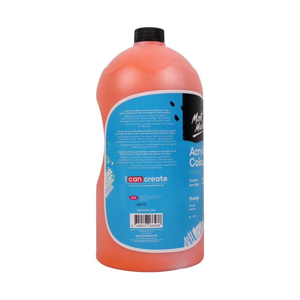 MM Studio School Acrylic 2L Pump -