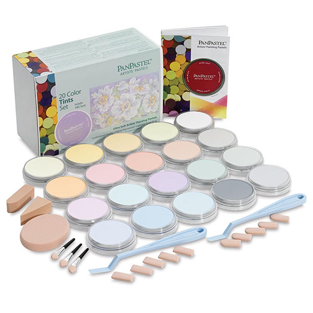 PANPASTEL 20 COLOR SET TINTS الوان بان باستيل 20 لون فواتح