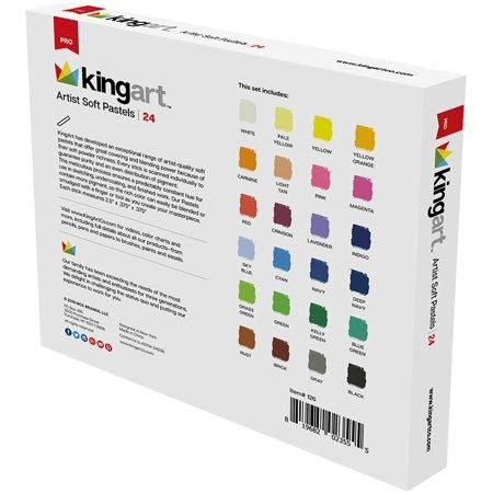 24 KINGART SOFT PASTEL SET