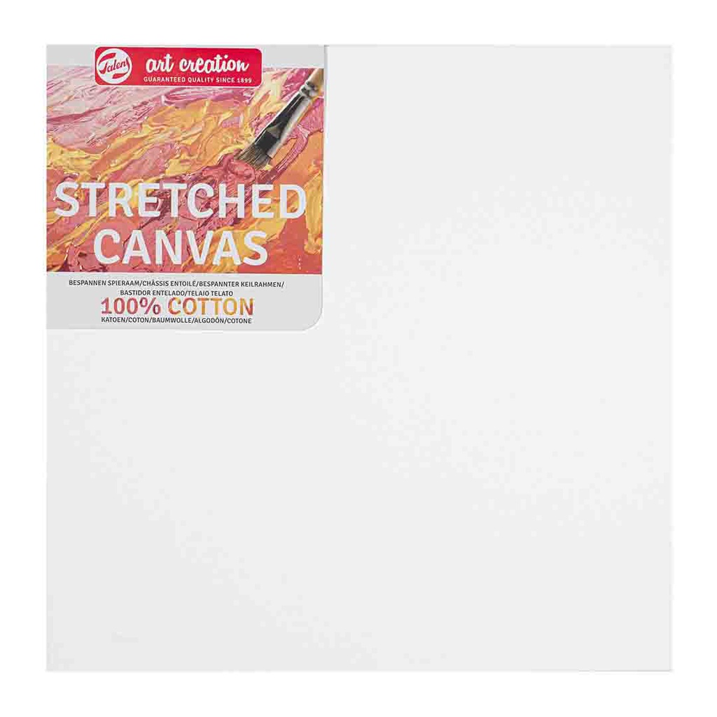 Stretched Canvas Cotton 40 x 40 cm art creation