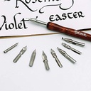 MONT-MARTE Calligraphy Dip Pen Set - 9 Nib