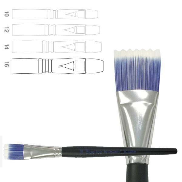 Dynasty Blue Ice Brushes - Prime Art - BLUE ICE WAVE 16