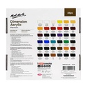 MONT-MARTE Dimension Acrylic Paint Set 36pc x 37ml