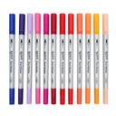 MONT MARTE Duo Markers 24pc in Case
