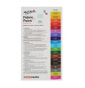 MONT-MARTE Fabric Paint Set 20pc x 20ml