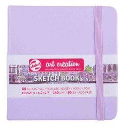 TALENS ART CREATION SKETCHBOOK WHITE 12X12 140G