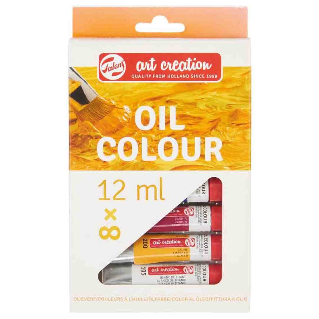 Art Creation oil color set 8X12ML